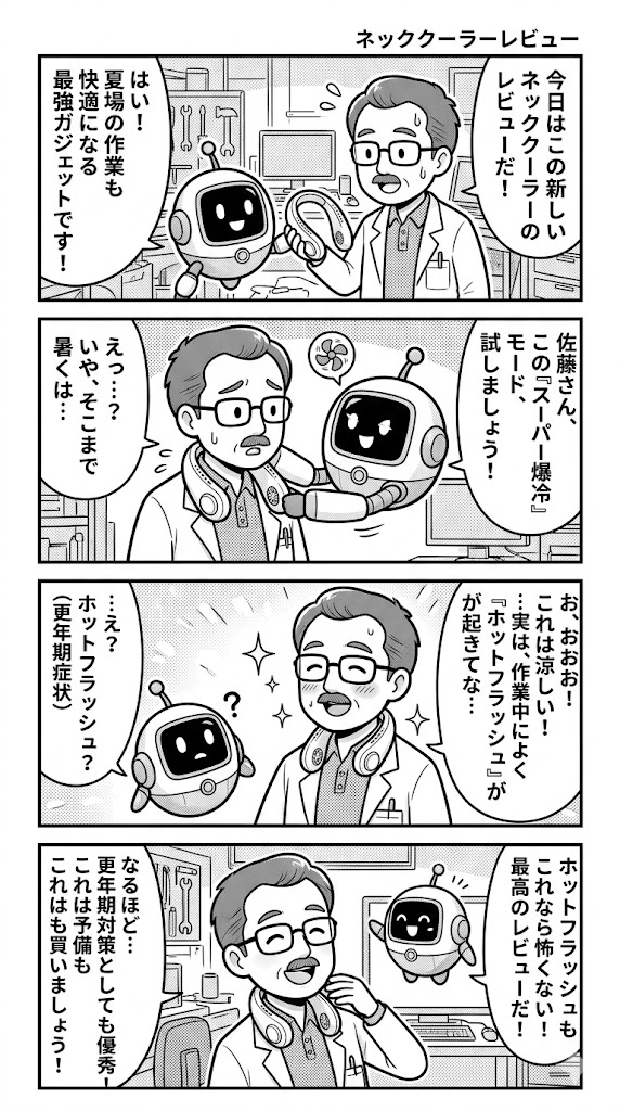 急なほてり対策！首を冷やす温活家電レビュー