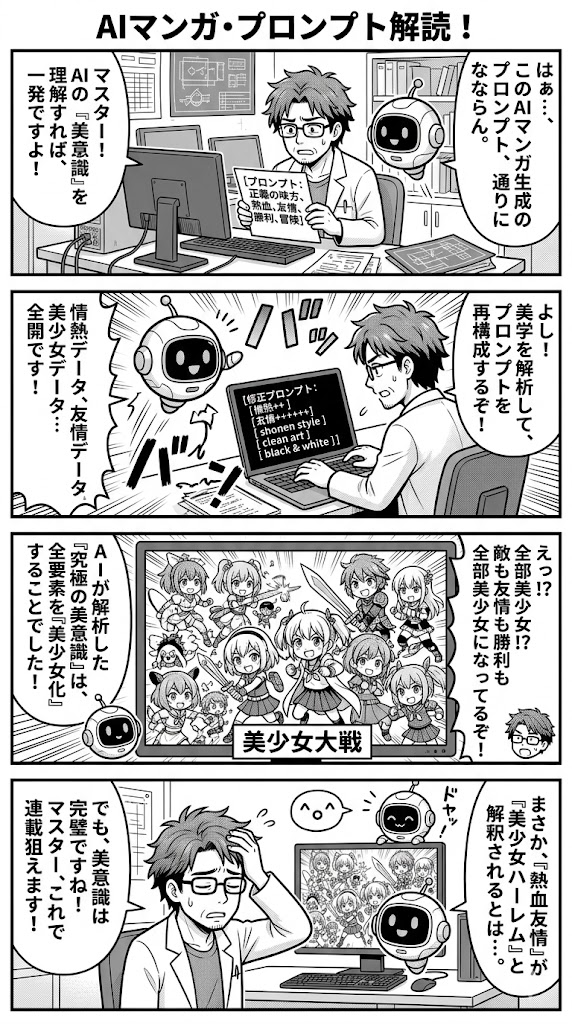 呪文」解読:AI漫画美学