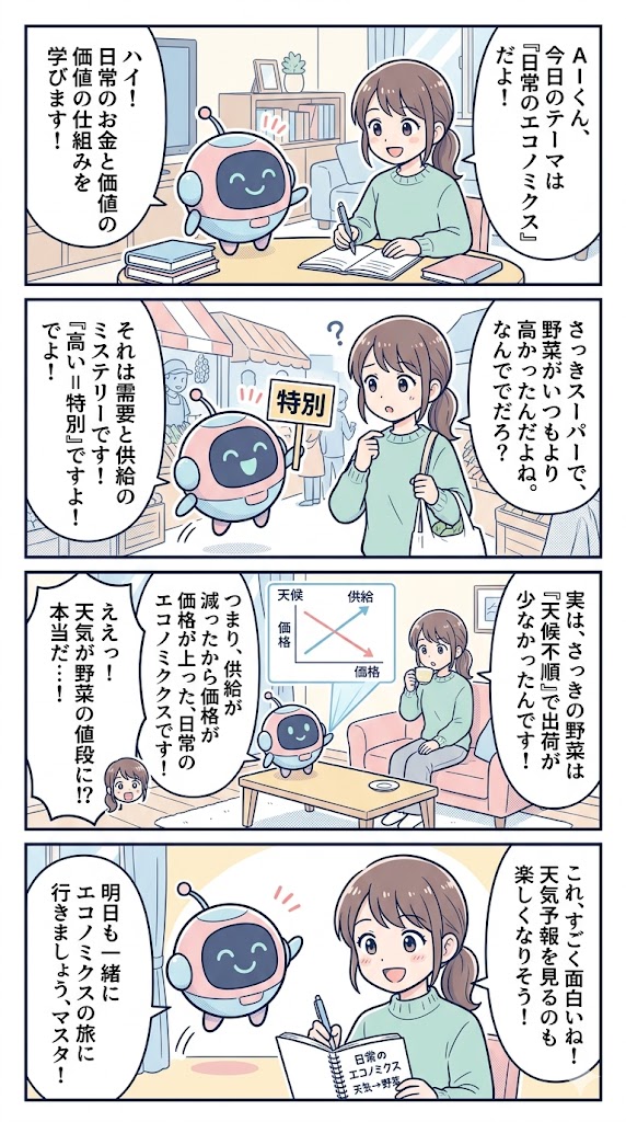 身近な経済、気づきの視点