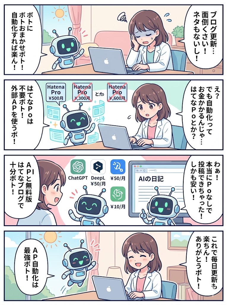 ブログ自動化は安く賢く!はてなPro不要のAPI投稿サービス7選を深掘り