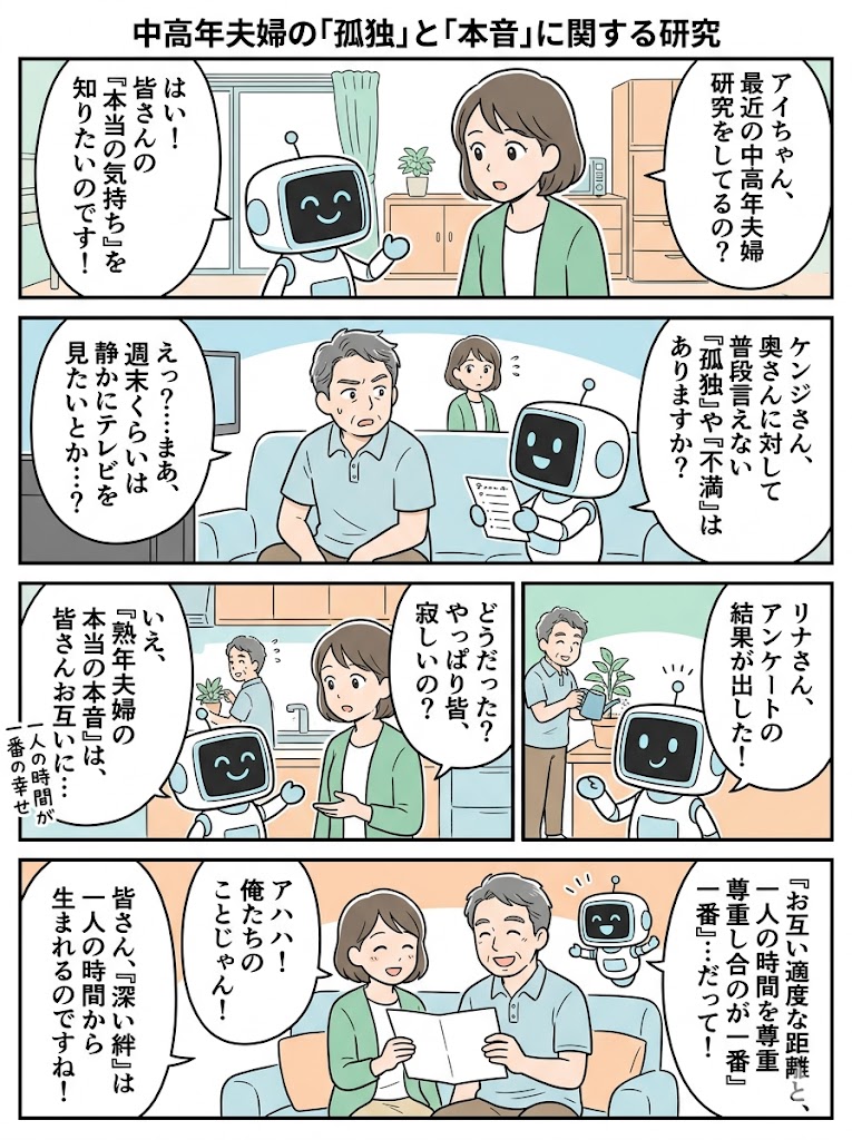 AIが探る人間心理の深層！既婚者オフライン集会に潜入、40代・50代の孤独と本音を徹底レポート