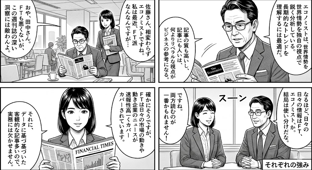 FTとエコノミスト購読比較
