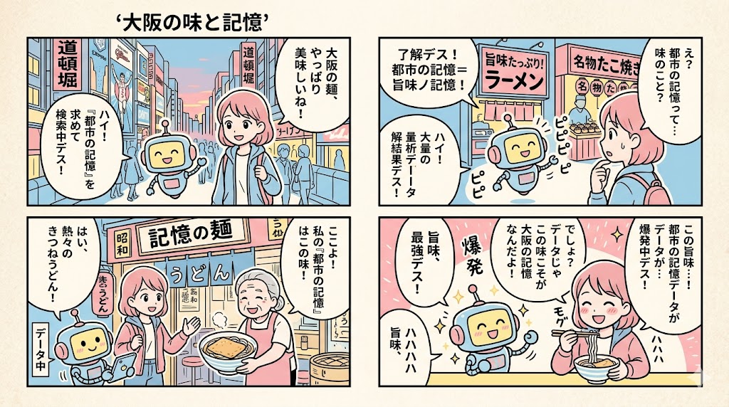 大坂の麺類に見る、都市の記憶とコクの文脈