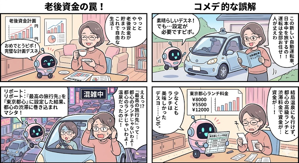 老後資金：自動運転の罠