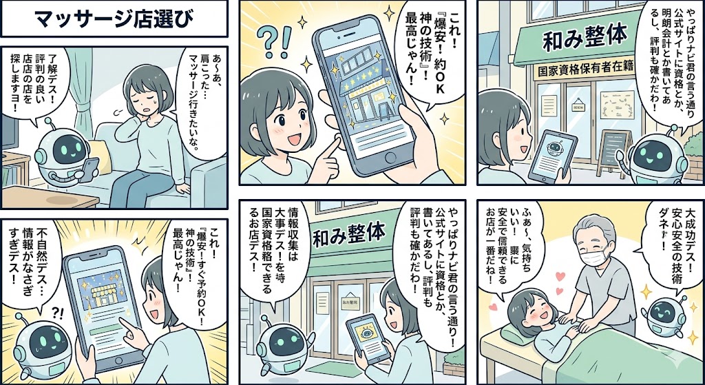 横浜養心堂口コミゼロ？安心できるリラク・マッサージ店の安全な選び方