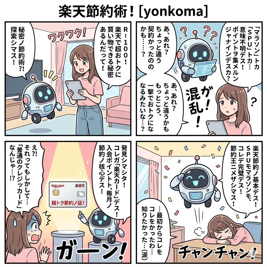 密会特急！楽天㊙︎お得術
