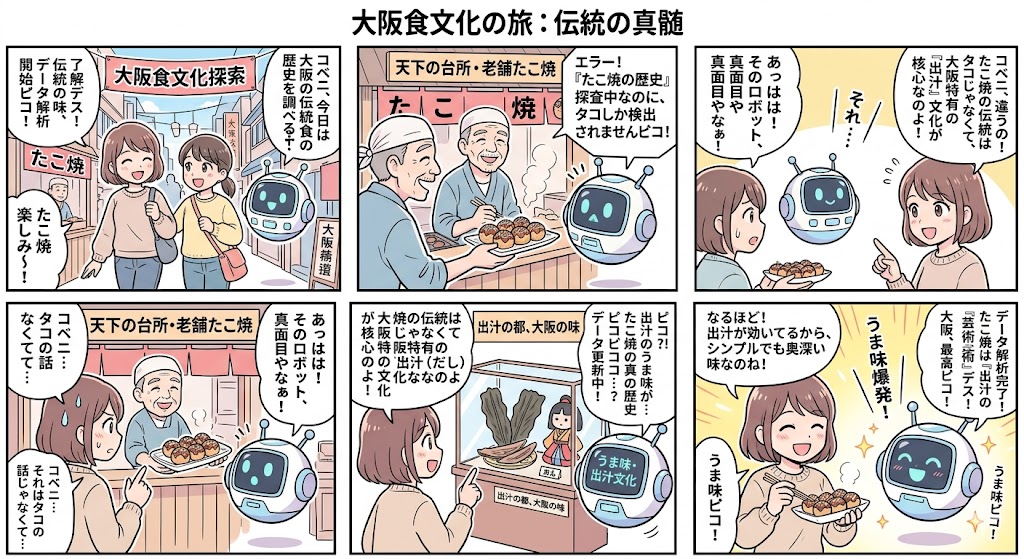 浪速の味、歴史を辿る