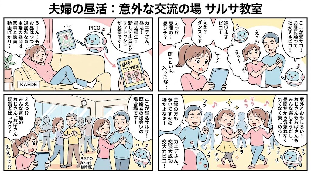 盲点】既婚者の出会いの穴場は『昼間のサルサ教室』だった？独身が少ない大人の社交場を徹底分析