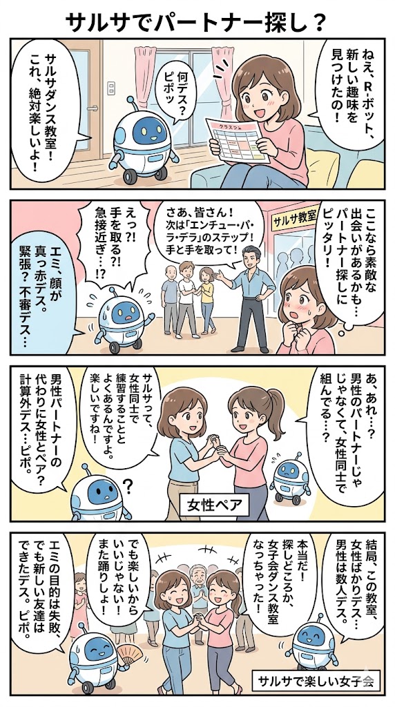 サルサ界隈の裏事情：純粋な趣味か、それとも『セカンドパートナー探し』の隠れ蓑か