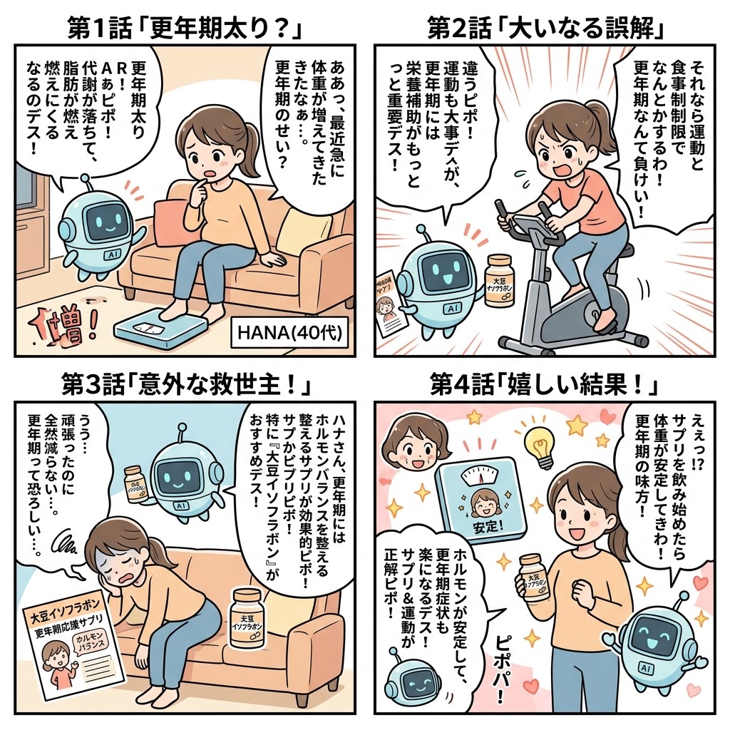 40代更年期太り…効いたサプリは?