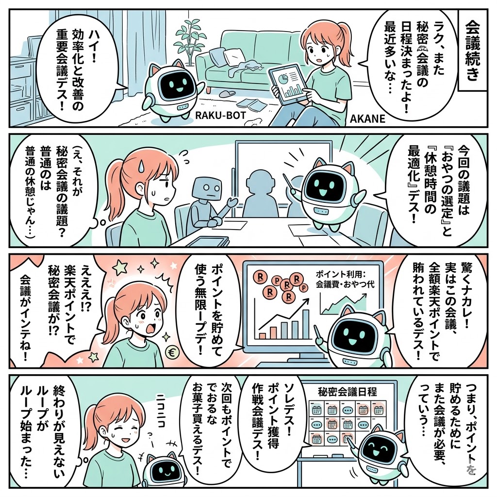 楽天ポイントで密会無限ループ