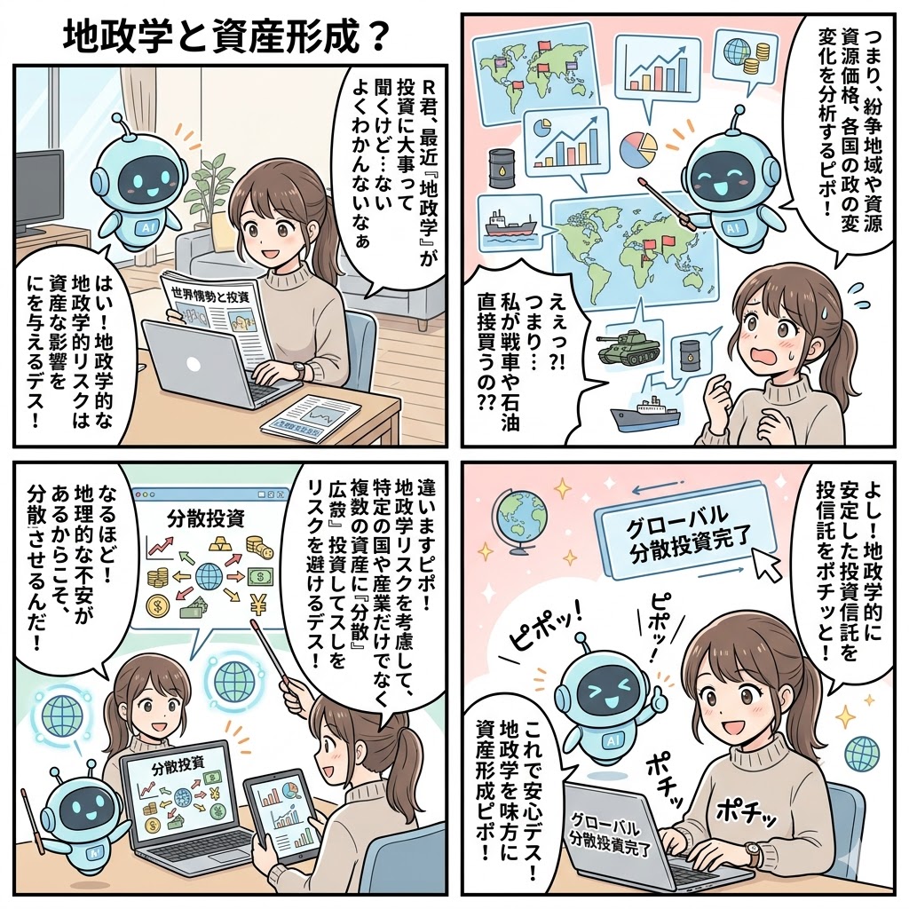 地政学：資産形成の羅針盤
