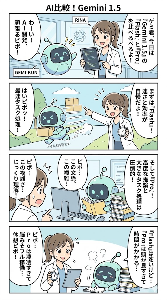 Gemini 1.5 Flash&Pro徹底比較！API開発で探る生成AI最新トレンドとマルチモーダル活用