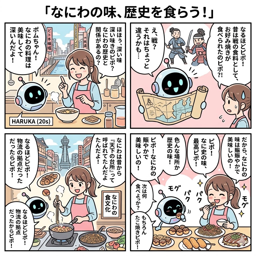 浪速、味の系譜