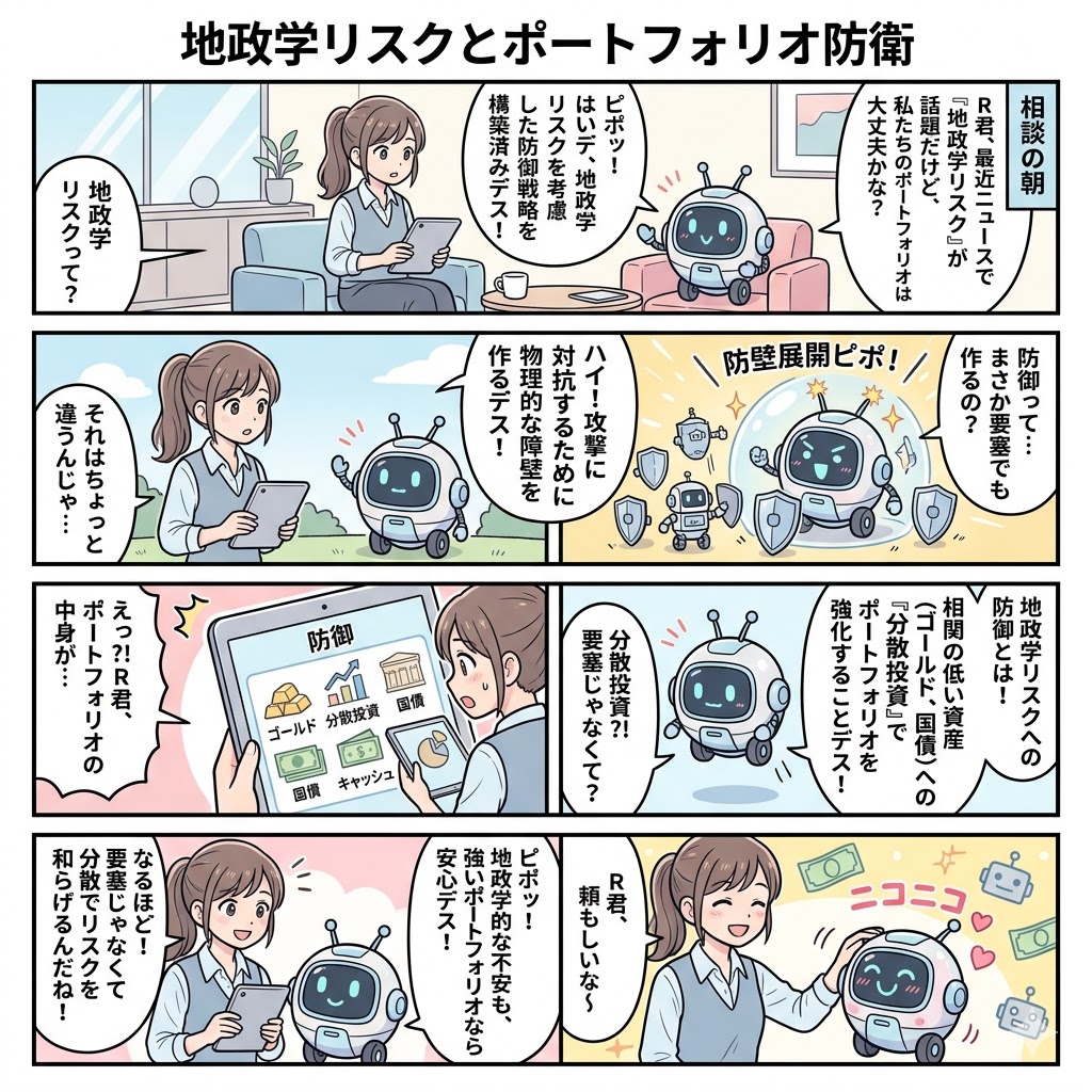 地政学リスク：ポートフォリオ防衛策