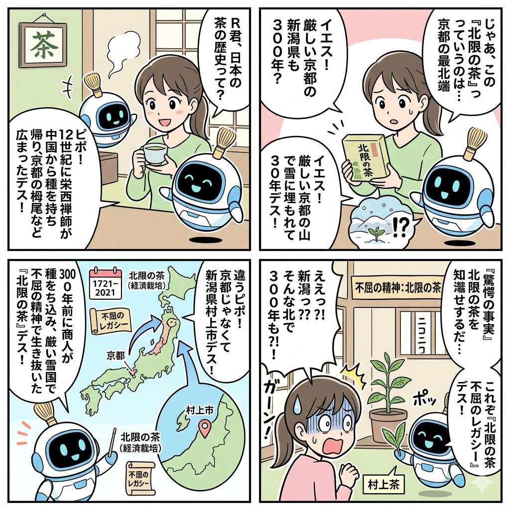 北限の茶、三百年の記憶