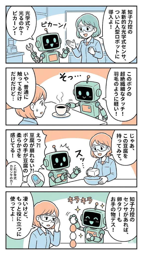 深掘り】中国智子力控が変える！ヒューマノイド力覚センサーの常識を覆す光学式技術