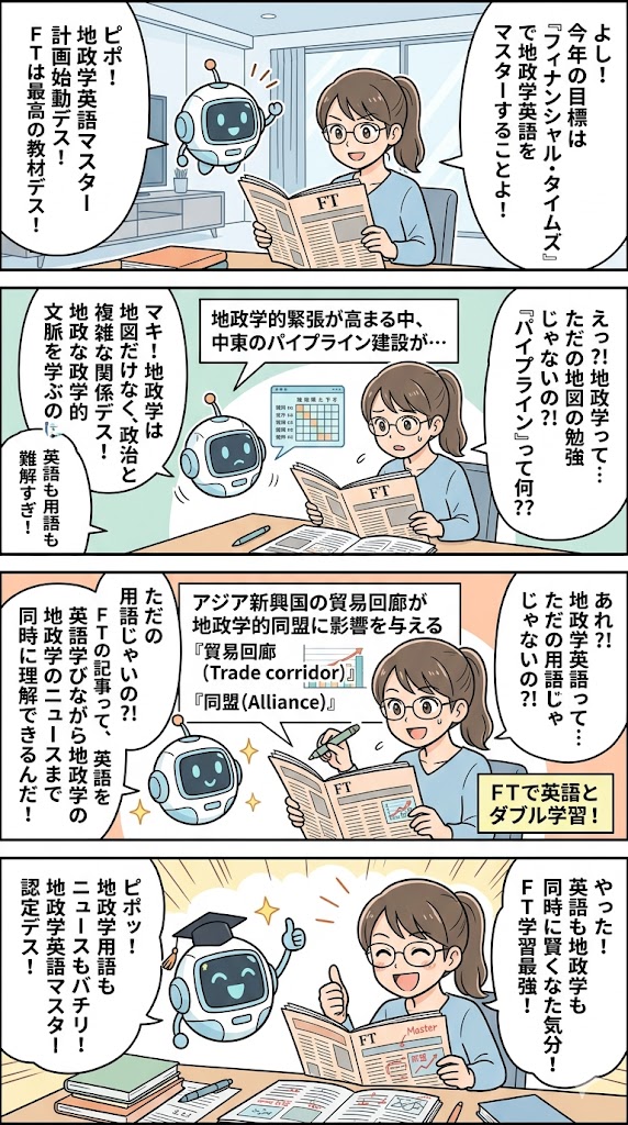 フィナンシャルタイムズで地政学英語を極める