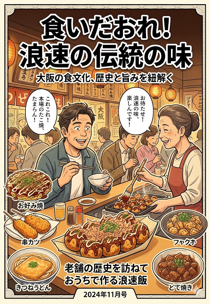 浪速の皿：歴史が語る味
