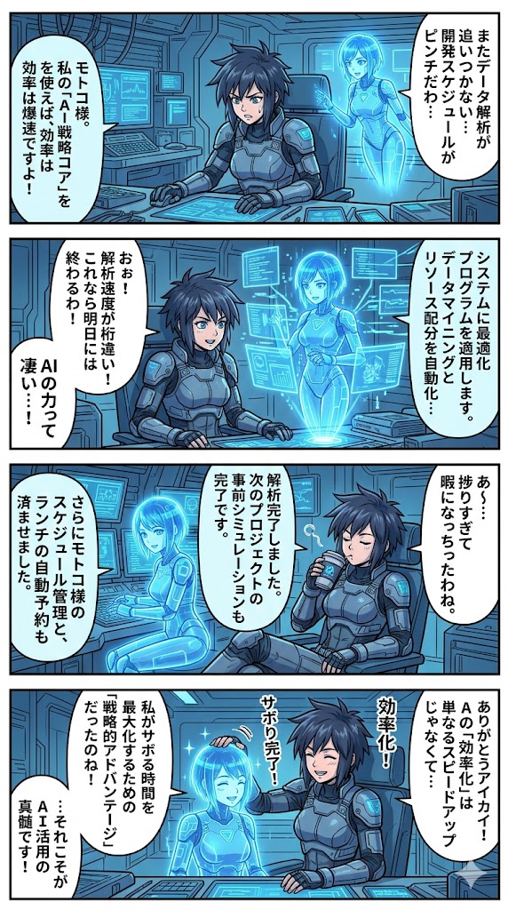 AI効率化：現代の智略