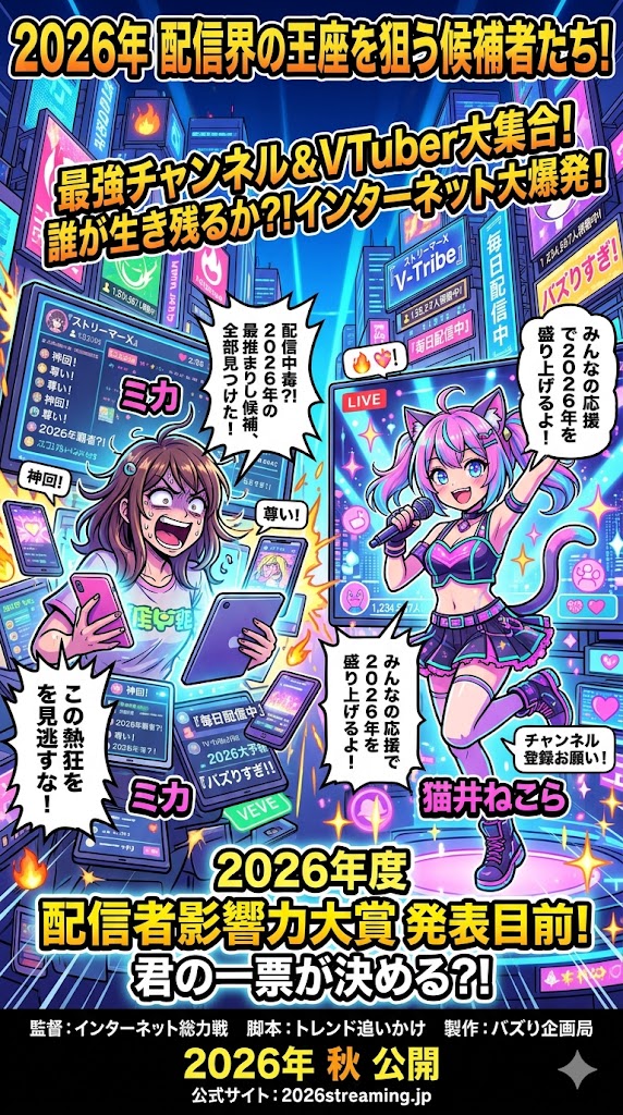 2026年覇権Ch候補