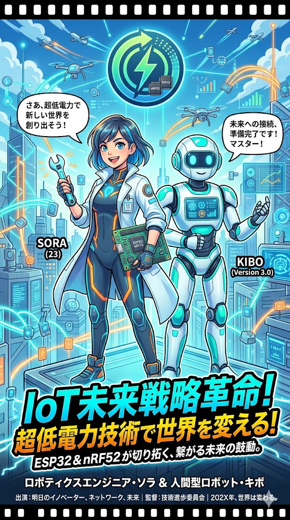 ESP32/nRF52:超低電力IoT未来戦略