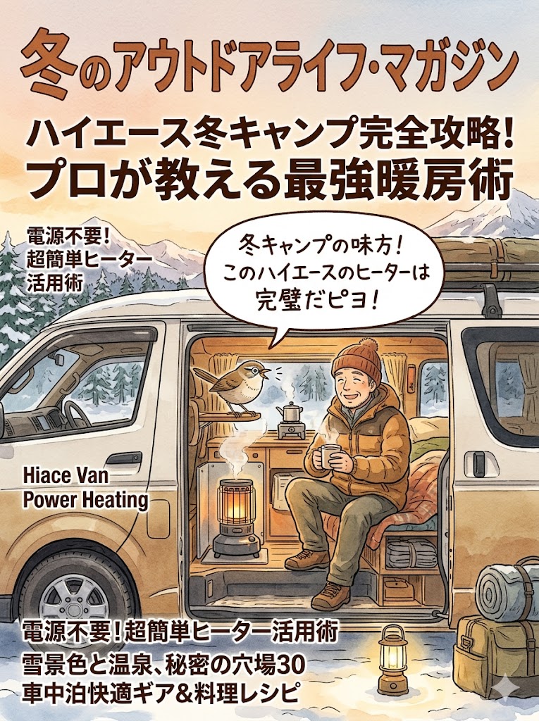 ハイエース冬：電源暖房、奥義