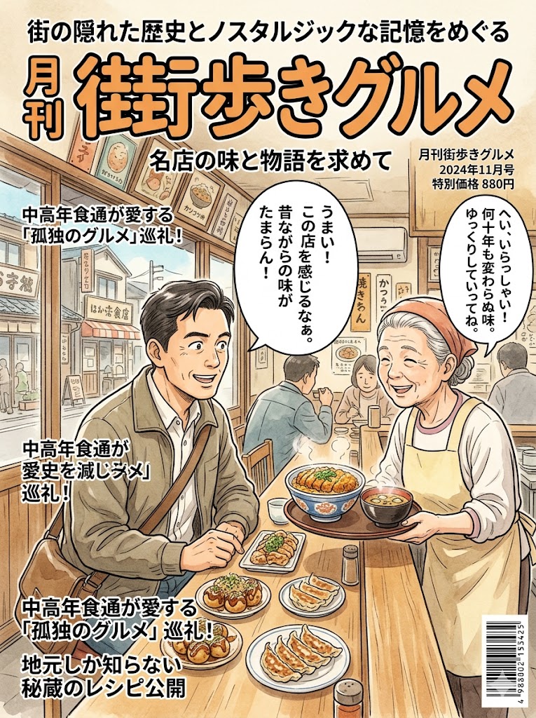 行列店の裏、街の記憶