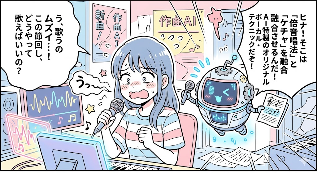 AI作曲：秘伝、オリジナル歌唱術