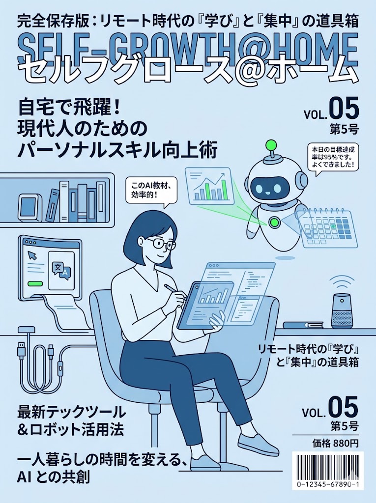 在宅独居：自己を磨く道具考
