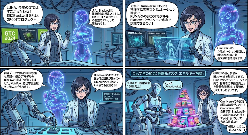 NVIDIA GTC 2024総まとめ！GR00T、Blackwell、OmniverseでAIとロボットの進化は止まらない
