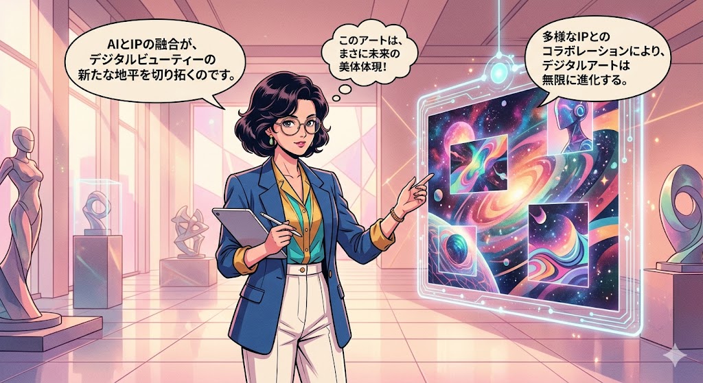 AI×IP：デジタル美の具現化