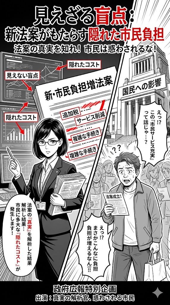 新法案：国民負担の盲点