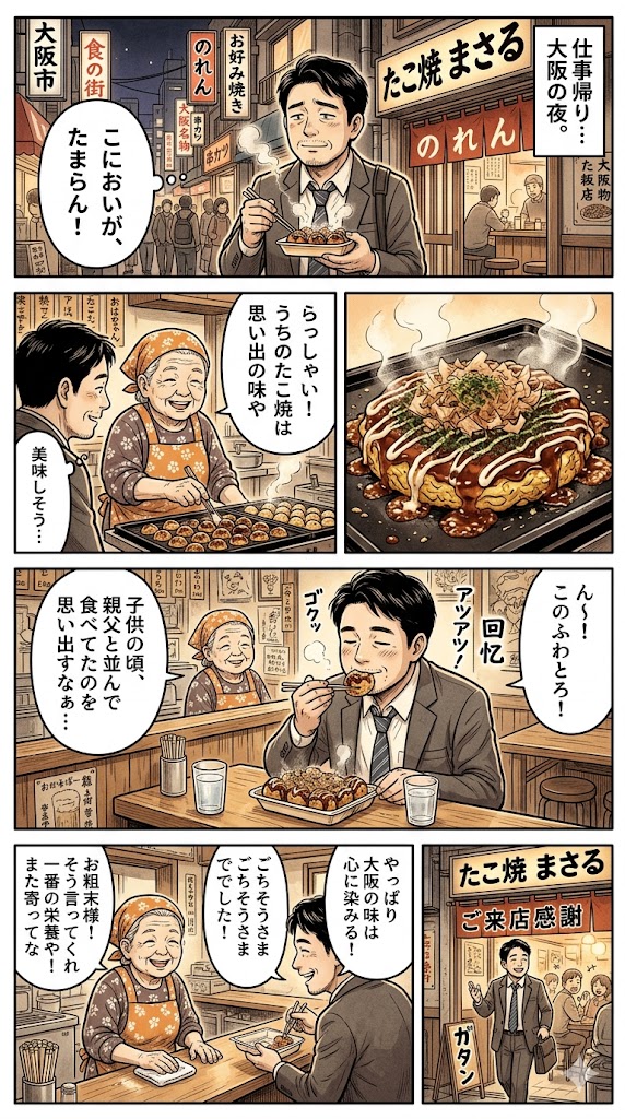 大阪メシ、街の記憶を紡ぐ力