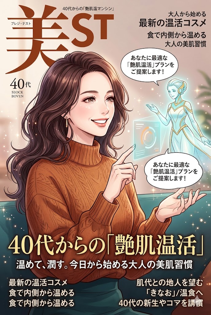 40代からの「艶肌温活」って、結局何から始めればいいの？