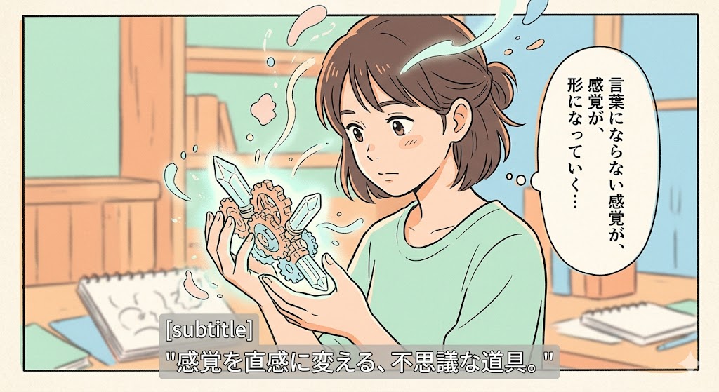 非言語思考を導く道具
