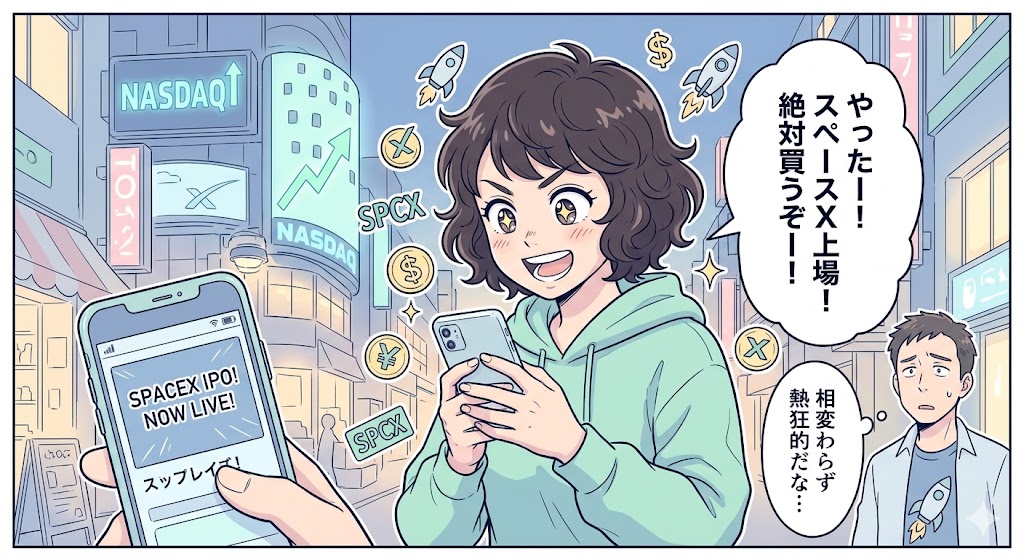 2026年6月最新!スペースX(SPCX)ナスダック上場直前情報!買い方やIPOの見通しを徹底解説