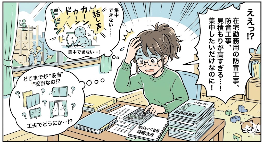 遮音書斎リフォームの適正コストと資産性