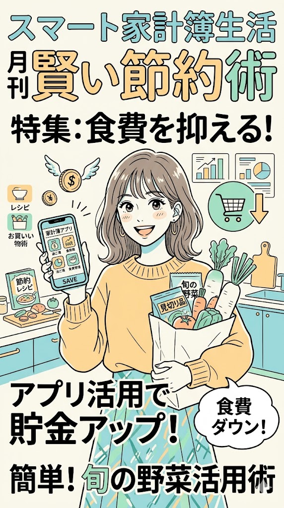 既婚者アプリや食費節約で月々の出費を賢く抑える家計管理術