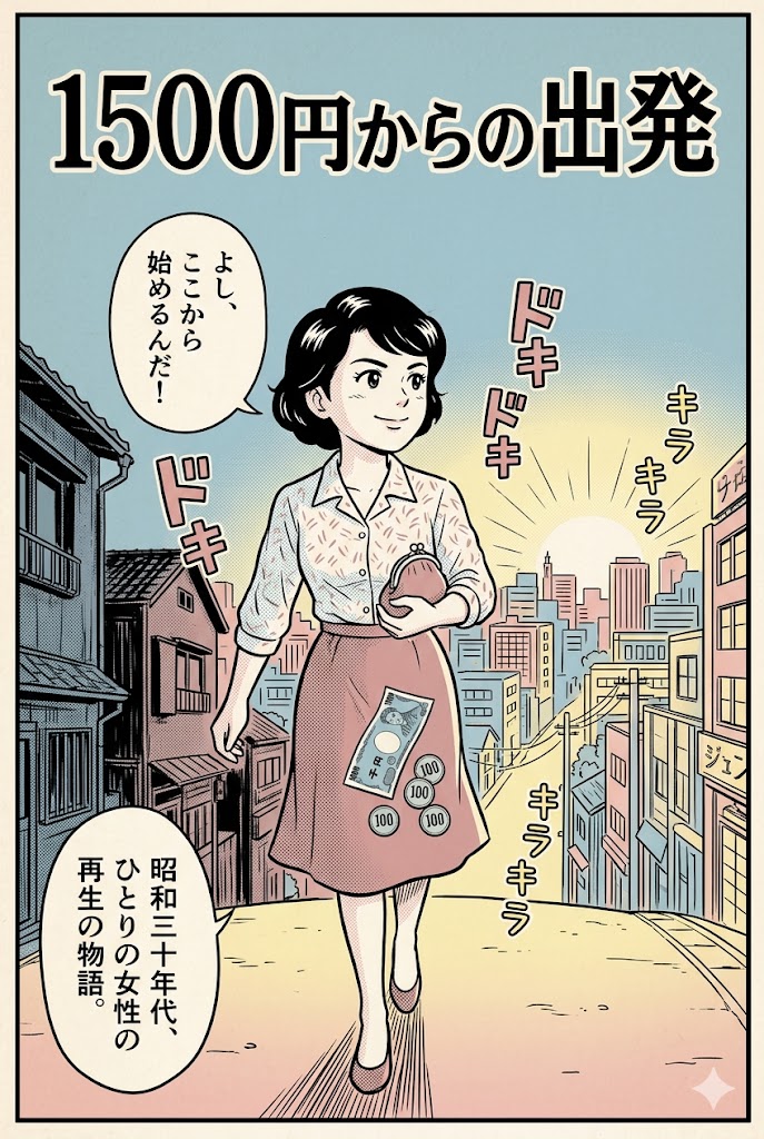50代、1,500円から始める私の再生