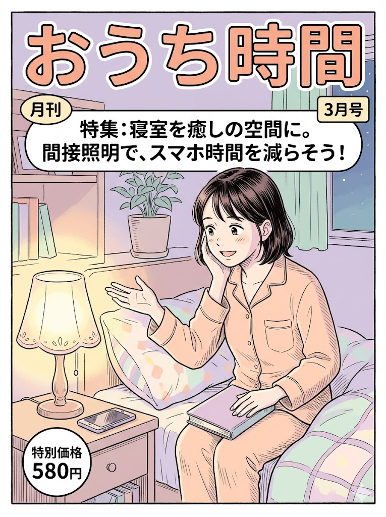 脱スマホ！寝室の間接照明選び