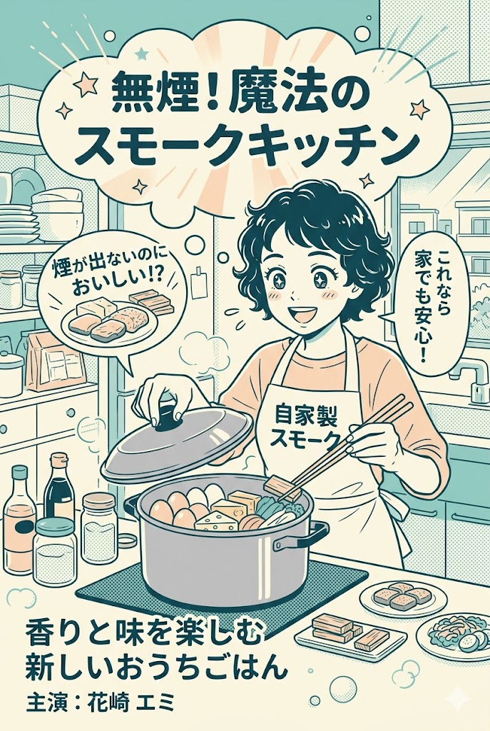 一戸建ての煙ゼロ燻製術!チップ量調整の正解