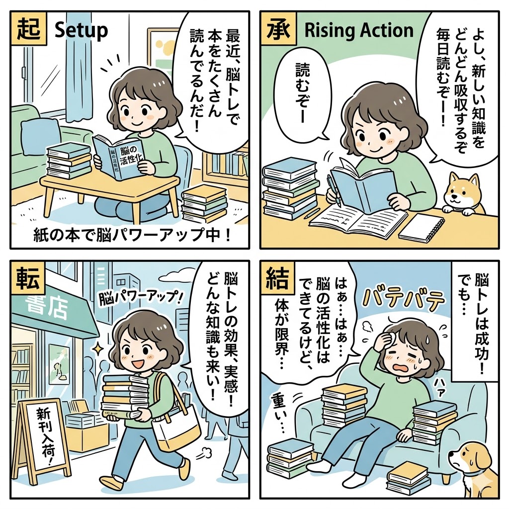 脳を研ぎ澄ます禁断の紙読書