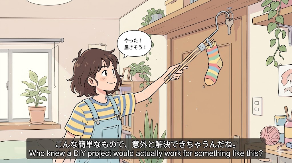 届かん鍵を爆速DIY!