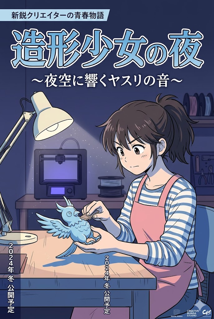 3D積層痕ケア：削りすぎない夜のヤスリ術
