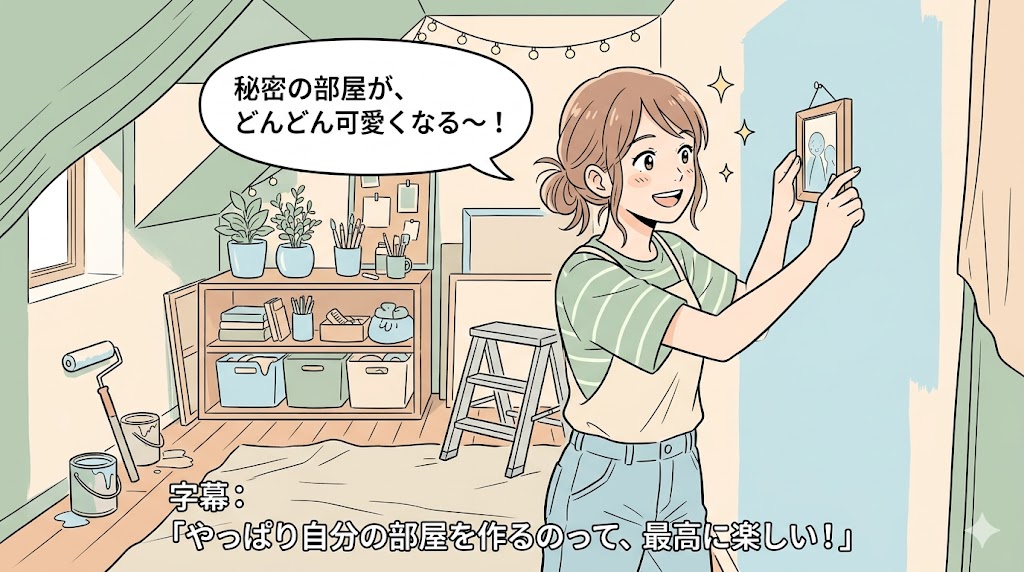 裏垢女子の隠れ家DIY