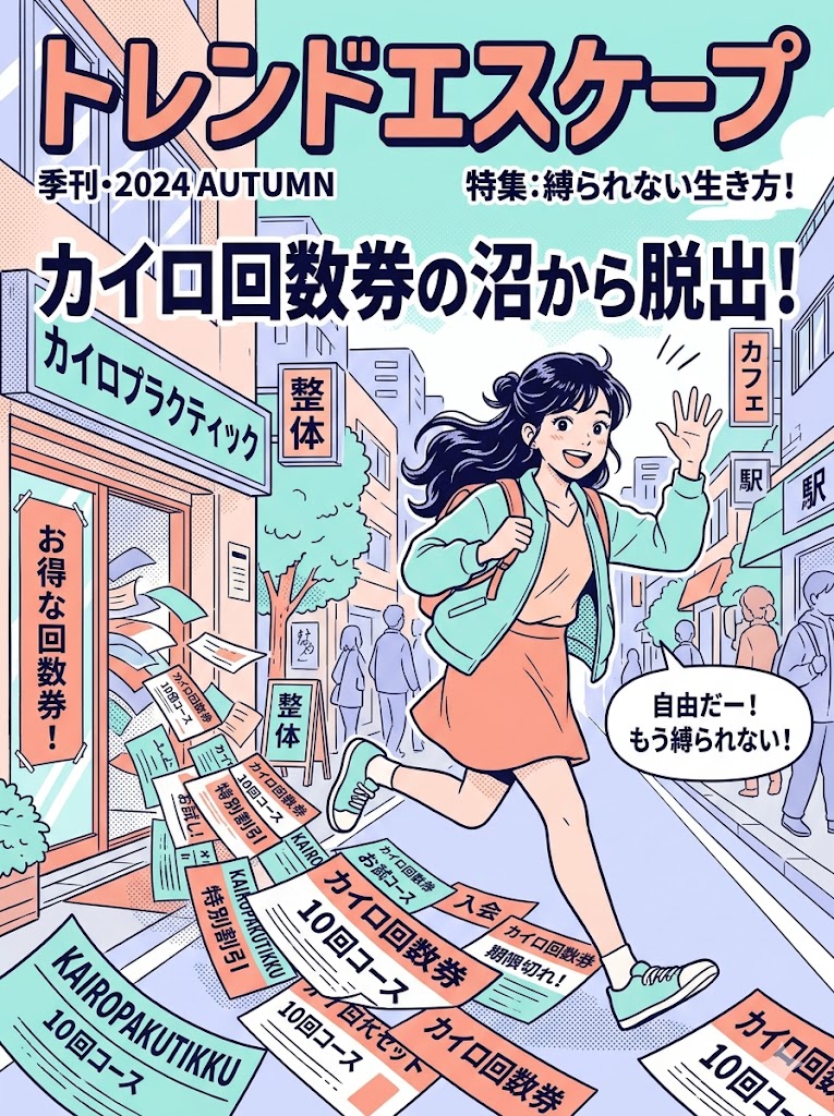 またお越しください」の裏にある力学:整体の回数券ビジネスと、顧客を引き留める「終わらない関係」からの脱却