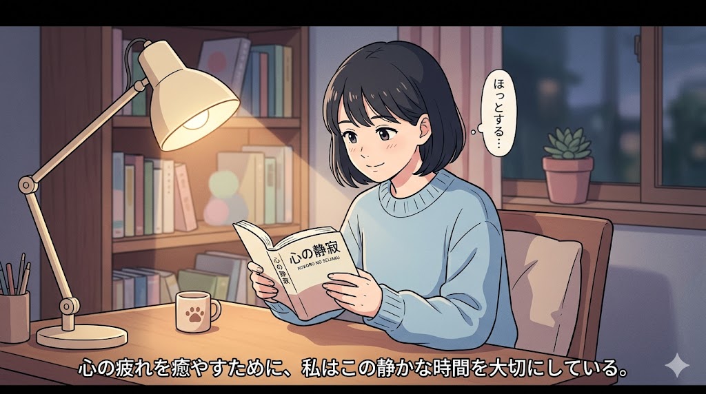 裏垢の闇を抜けるデスクライト：脳を癒やす読書環境