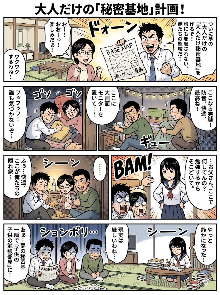 大人の秘密基地・空間設計
