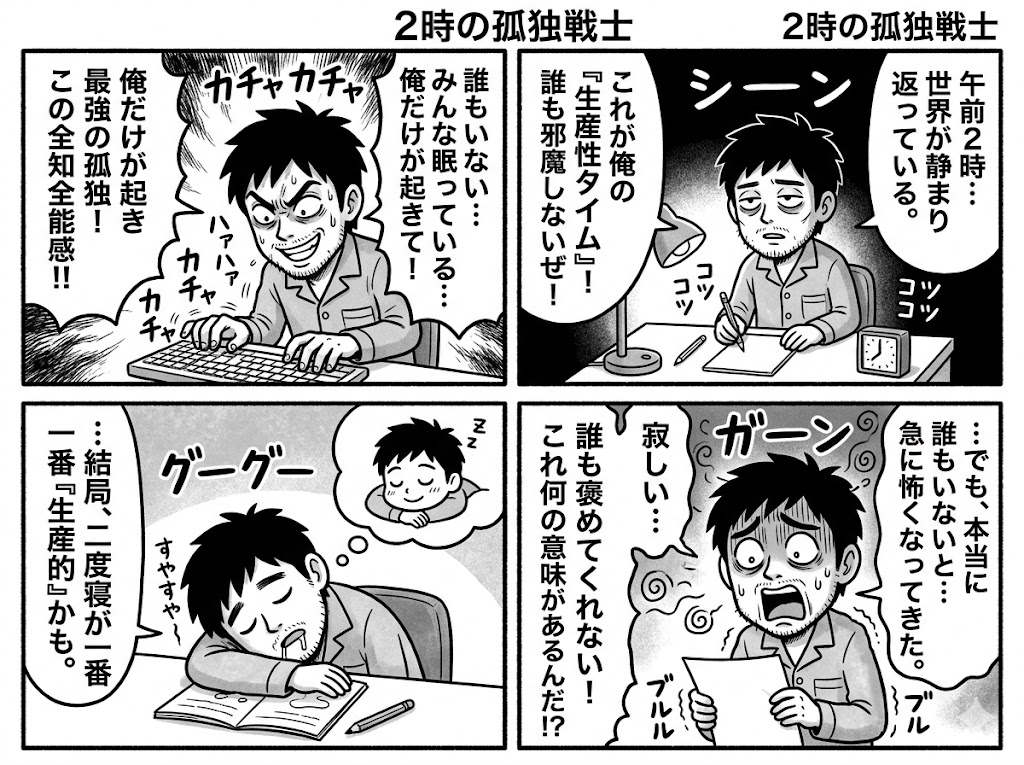 朝2時起きを阻む孤独の正体